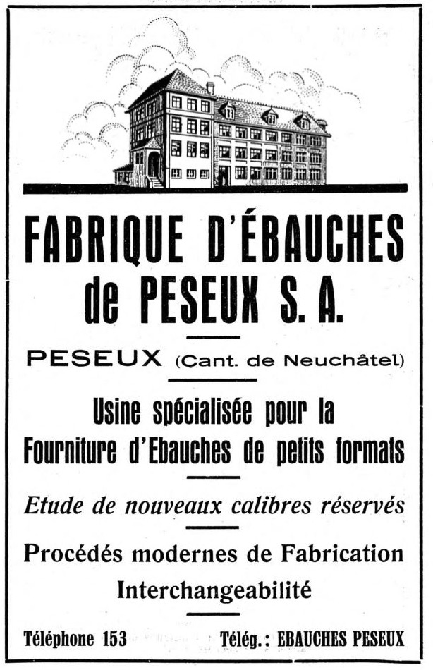 Peseux 7001 Fabrique ebauches de Peseux 2