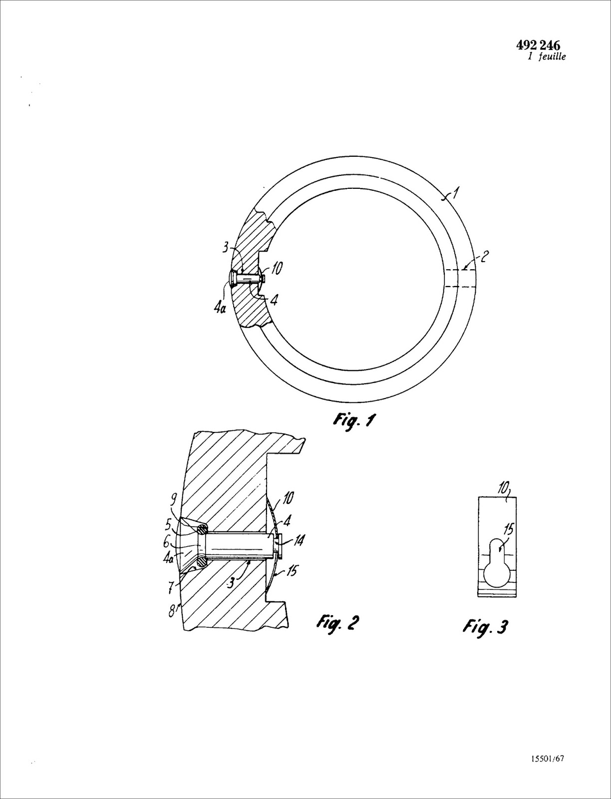 Rolex Helium Release Valve Patent Application 1967 Page 3