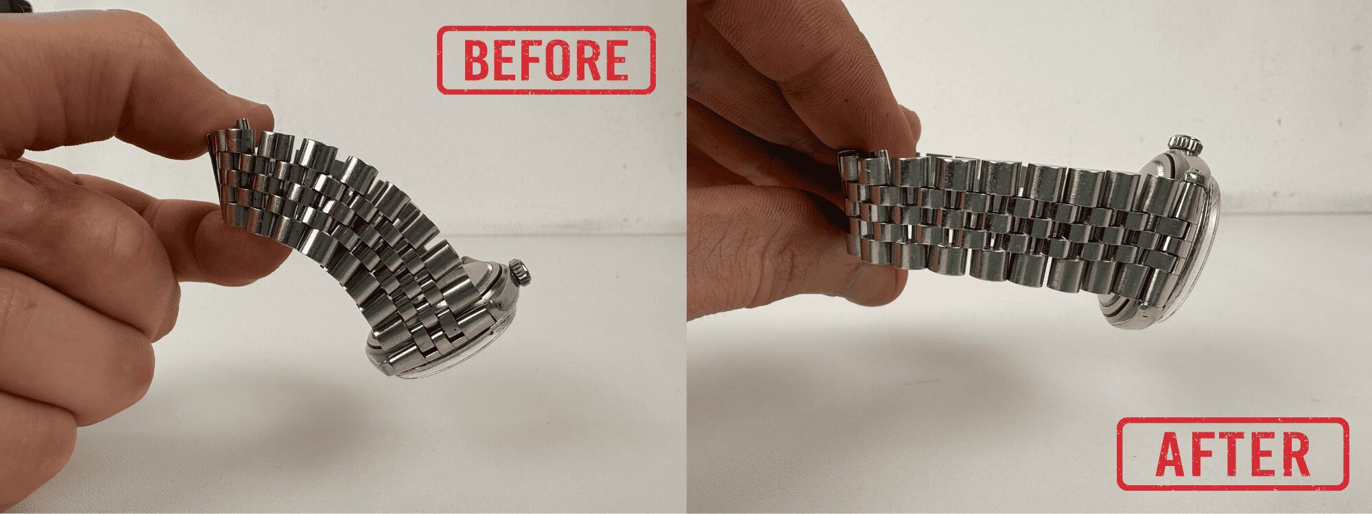 10. Rolex Stretch Repair Vorher Nachher Effekt