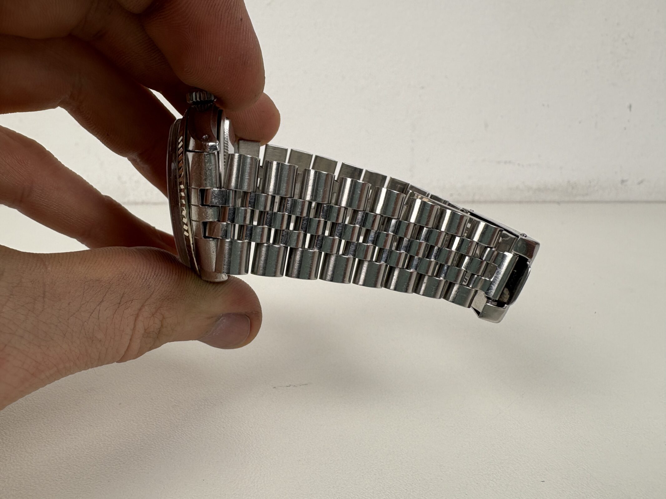 3. Rolex Jubilee Band nach dem Stretch Repair