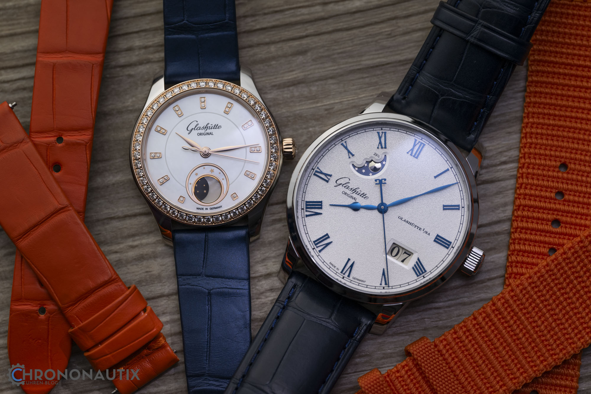 Glashütte Original Manufakturkaliber Mondphase Herren Damen 1170093