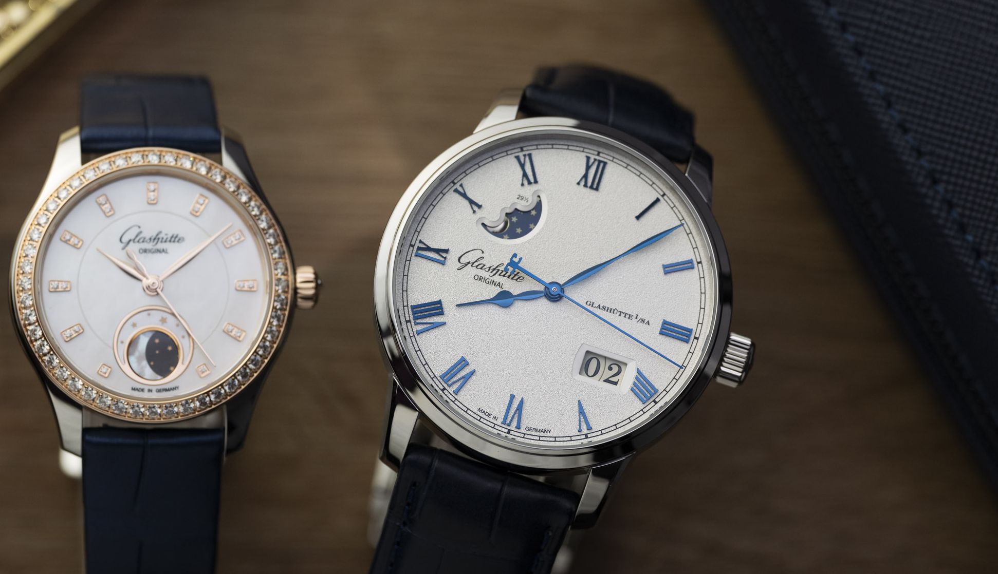 Glashütte Original Serenade Luna und Senator Excellence Mondphase Test 2 1170042 Kopie