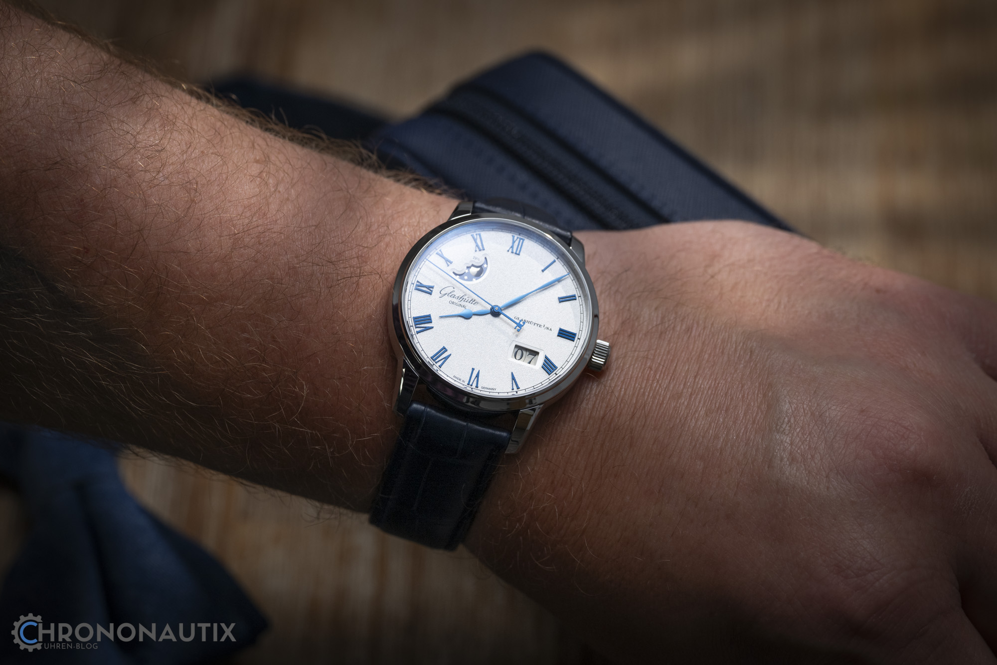 Glashütte Original Serenade Luna und Senator Excellence Mondphase Test 2 1170113