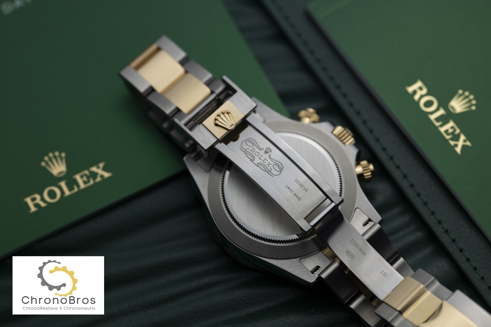 Rolex Daytona Bicolor Rolesor Gelb 116503 (10)