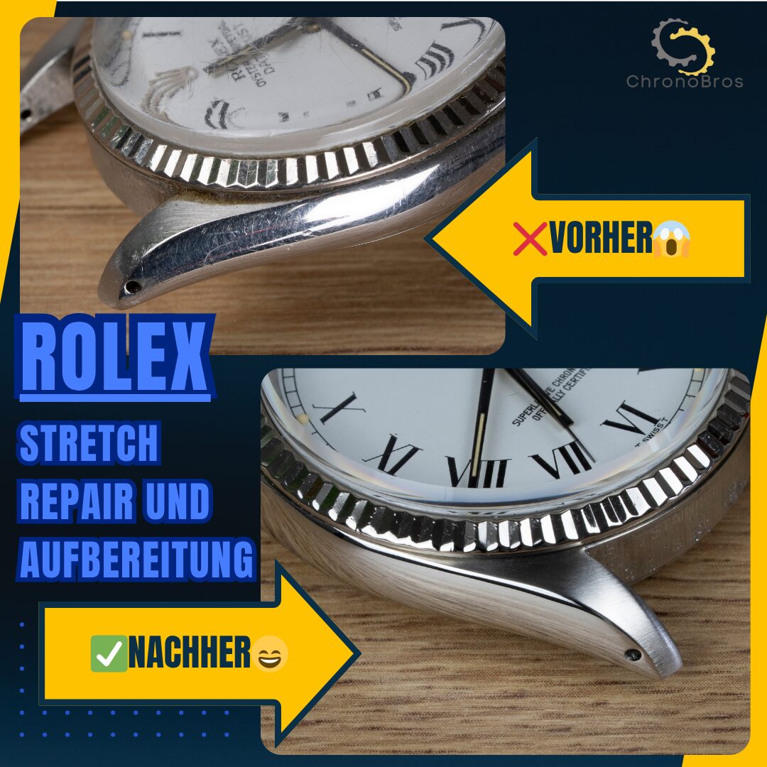 Rolex Jubilee Armband reparieren Stretch Repair aufbereiten polieren 06963 (5)