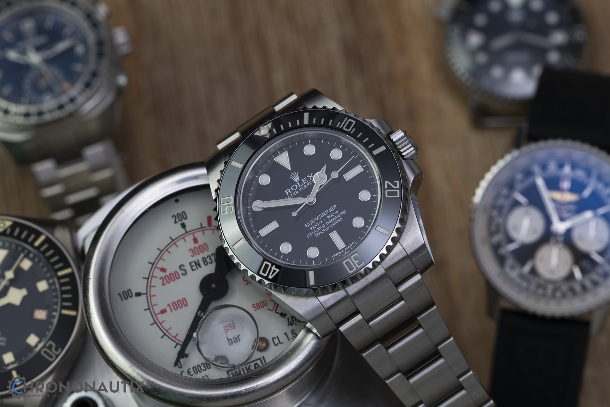 Rolex Submariner Formex Stratos UTC Wasserdichtigkeit 1170620