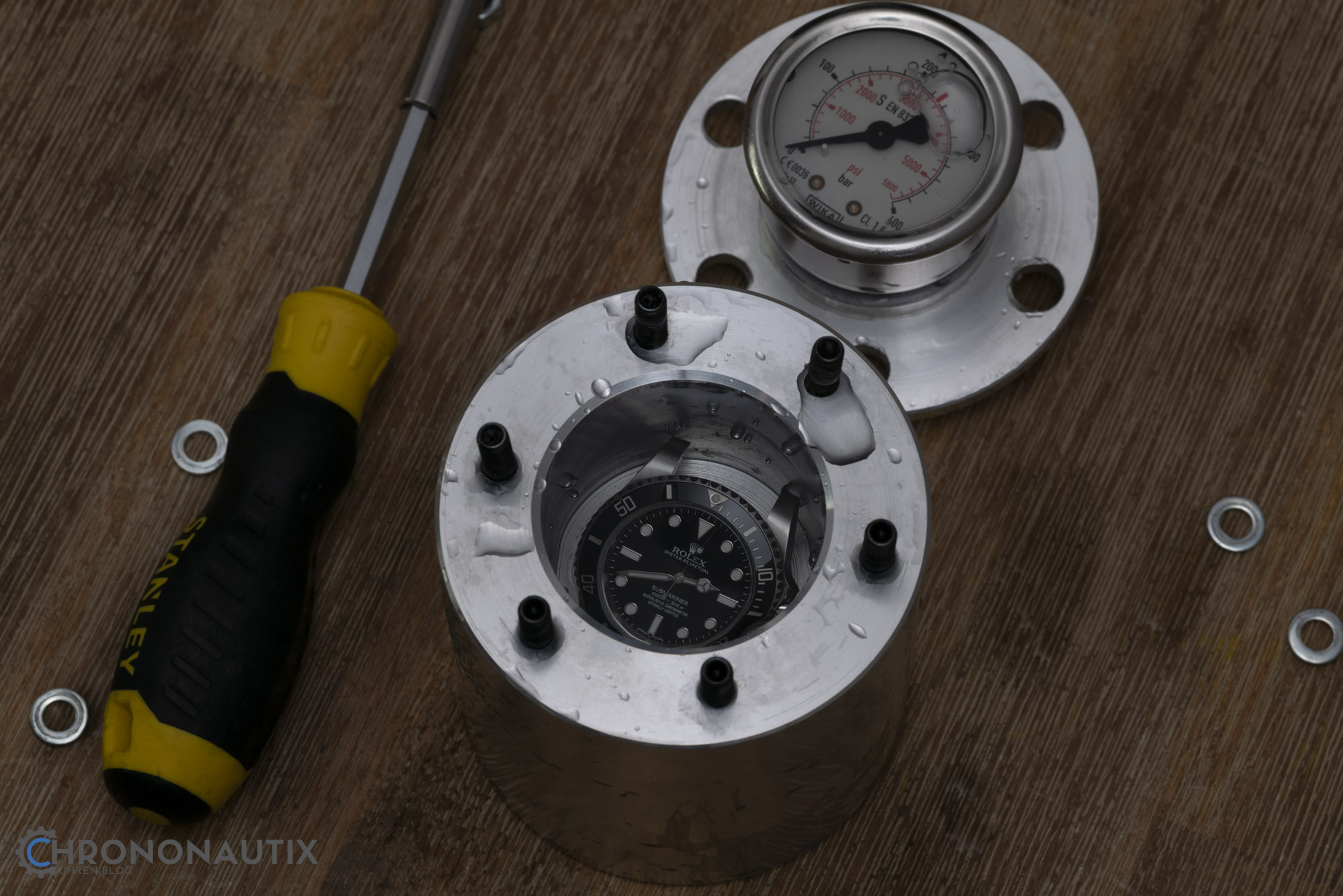 Rolex Submariner Formex Stratos UTC Wasserdichtigkeit 1170633