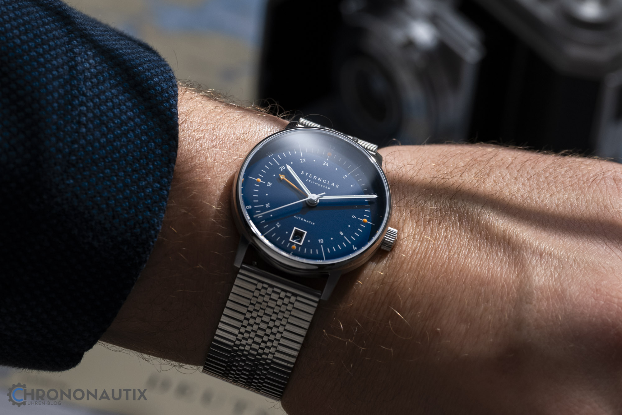 Sternglas Naos Pro GMT Automatik Test Erfahrungen 1170460