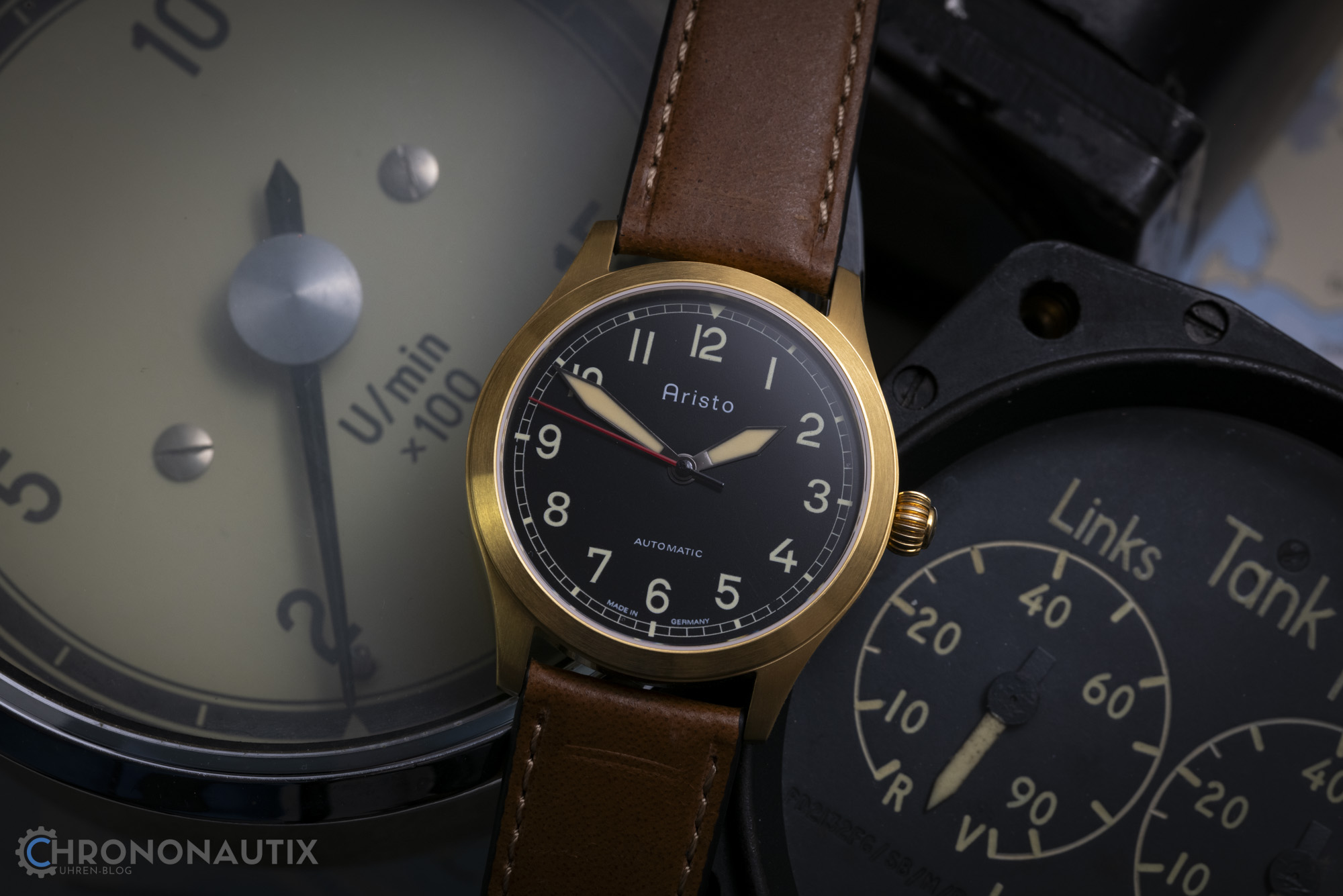 Aristo Flieger 39 Gold PVD Vintage 38 Beo Flieger 42 schwarz PVD 2025 Test 1170745