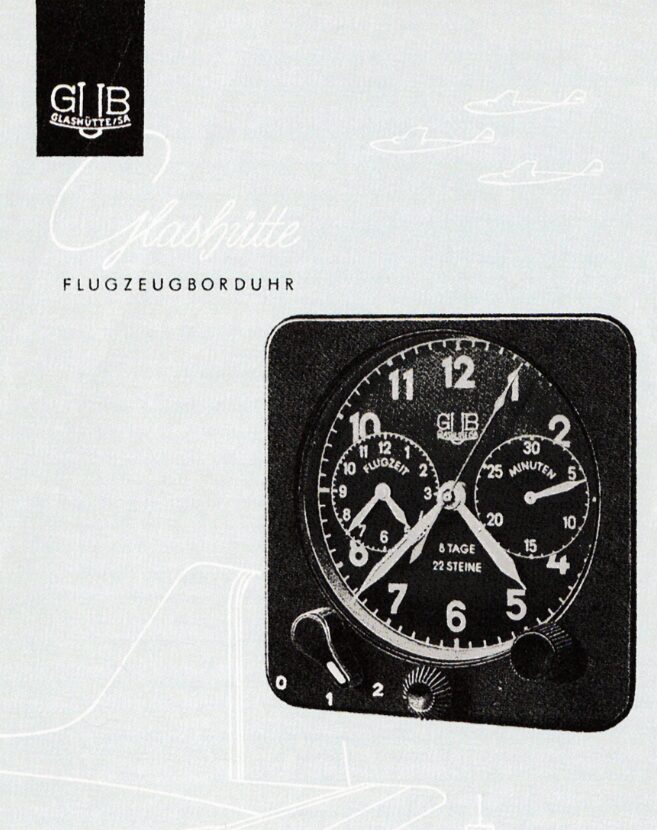 GUB Flugzeugborduhr