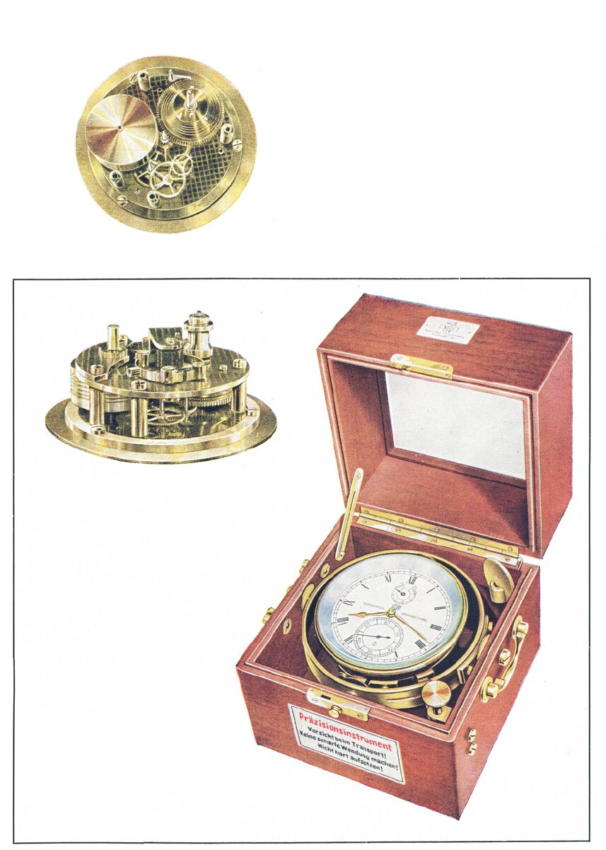 Marinechronometer DDR GUB Glashütte 2