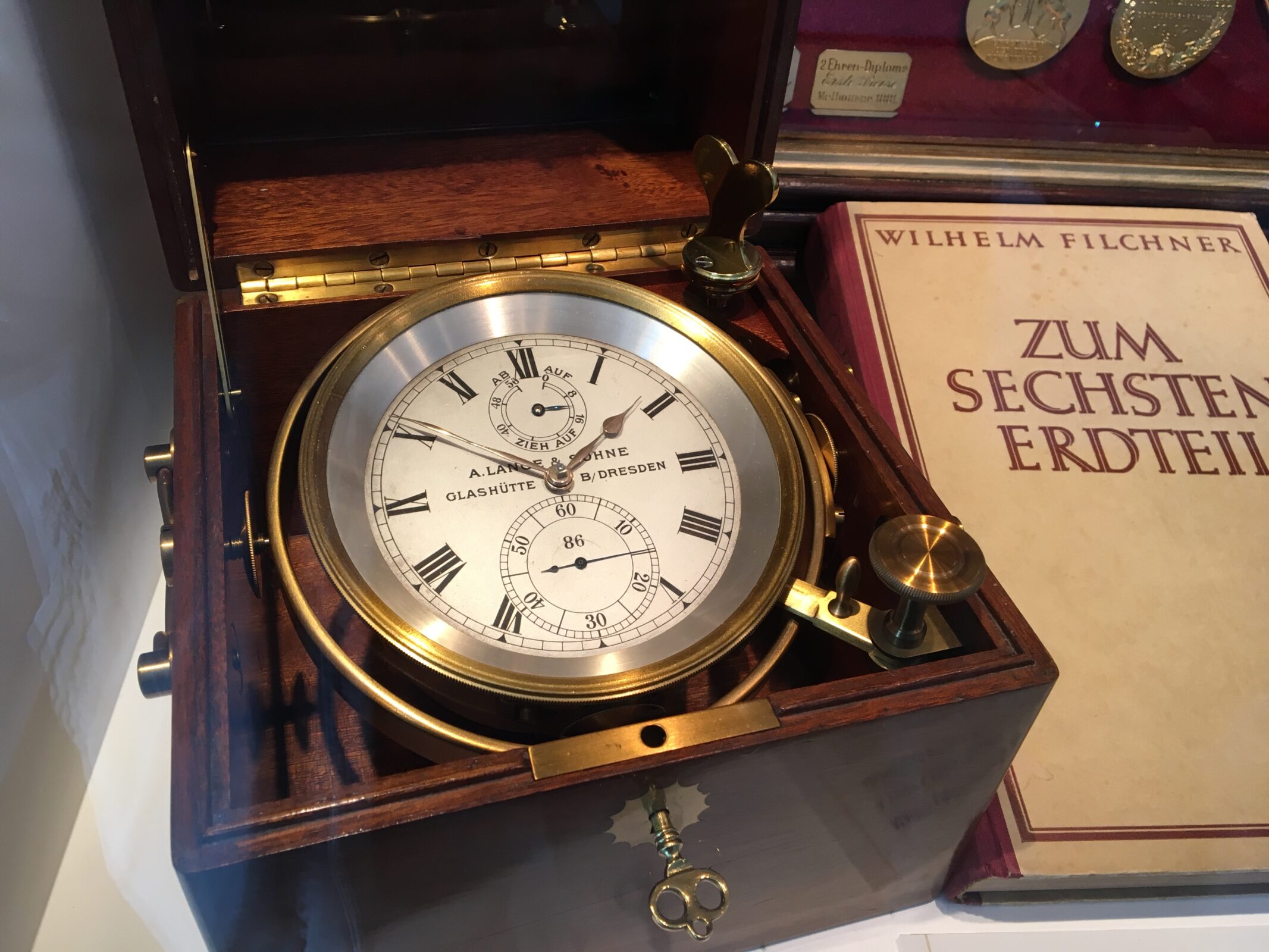 Marinechronometer Uhrenmuseum Glashütte Lange Söhne