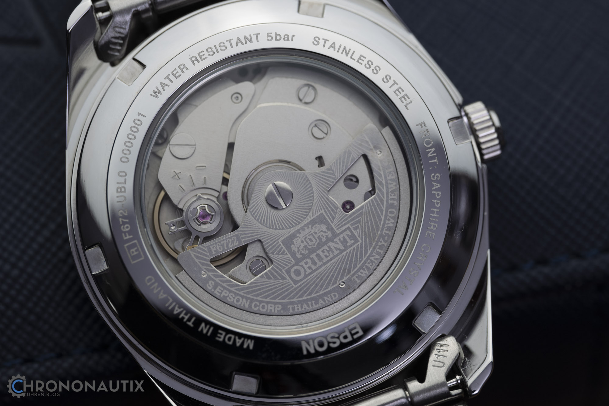 Orient Stretto blau RA AC0R02L Test 1180252