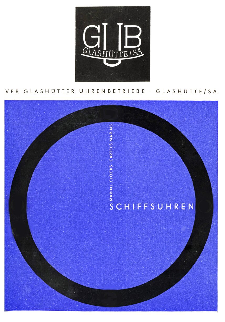 Schiffsuhren VEB GUB Glashütte DDR