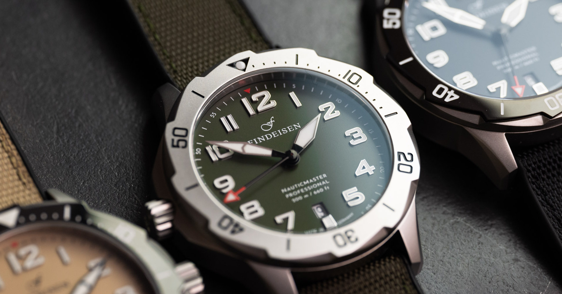 Mehr über den Artikel erfahren Findeisen NauticMaster Field mit „Damasko Inside“ – so tickt der Diver-Field-Hybrid