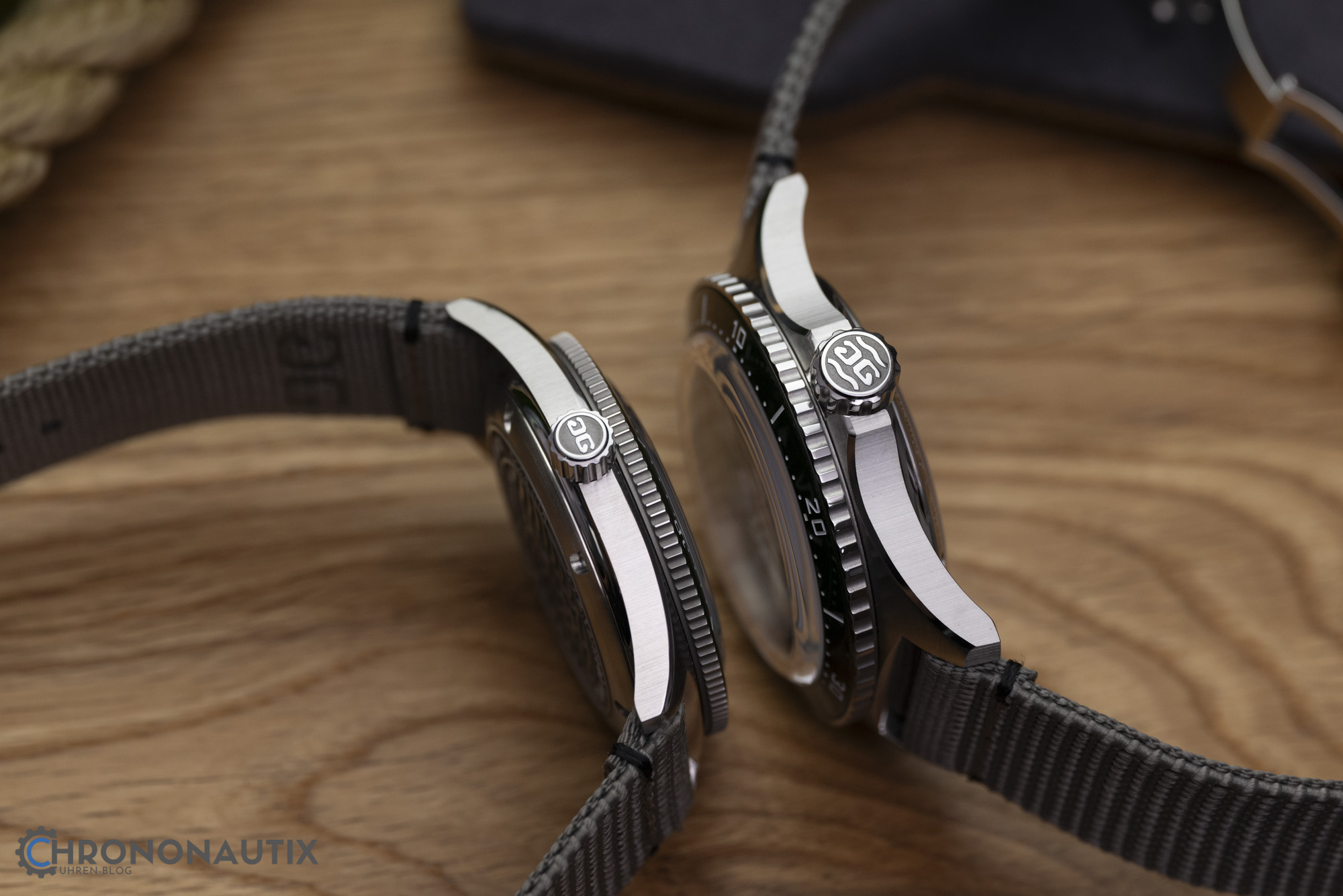 Glashütte Original SeaQ Stahl Rotgold Bicolor Größenvergleich Test Erfahrungen 1180462
