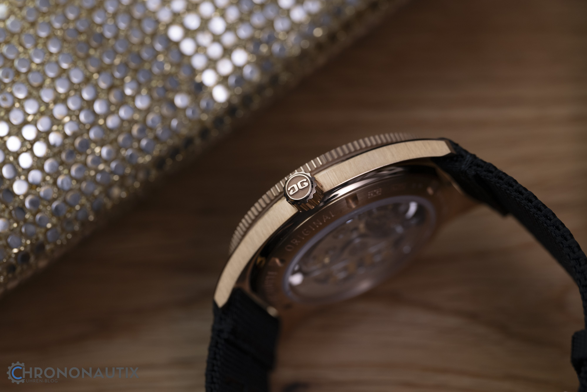 Glashütte Original SeaQ Stahl Rotgold Bicolor Größenvergleich Test Erfahrungen 1180480
