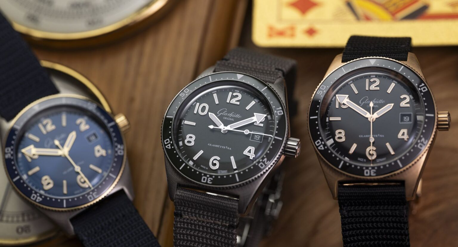 Glashütte Original SeaQ Stahl Rotgold Bicolor Größenvergleich Test Erfahrungen 1180518 Kopie