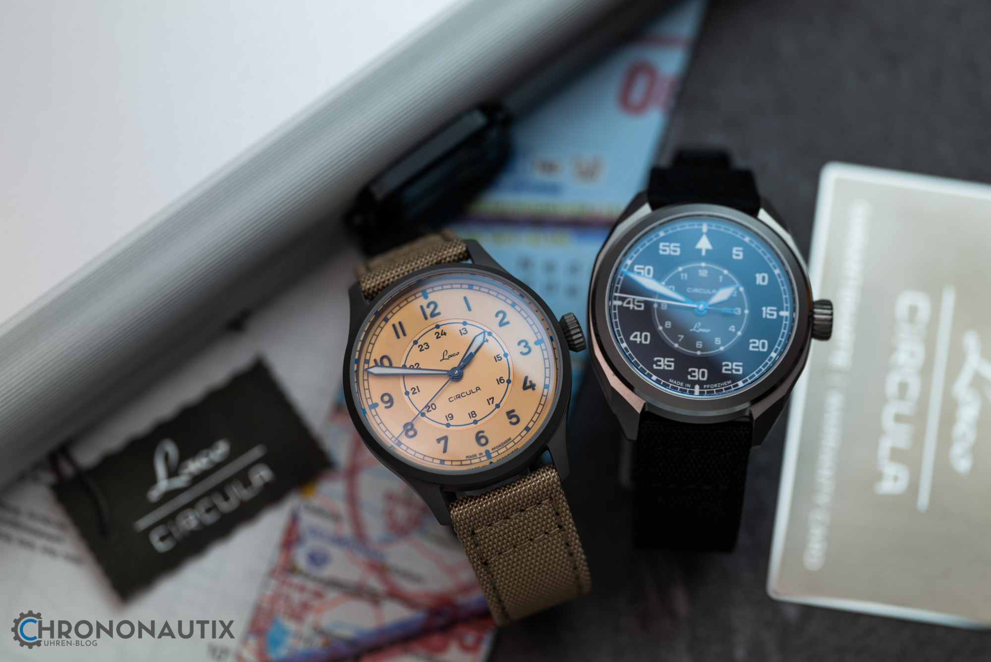 Circula x Laco Fliegeruhren Jubiläum 1190290