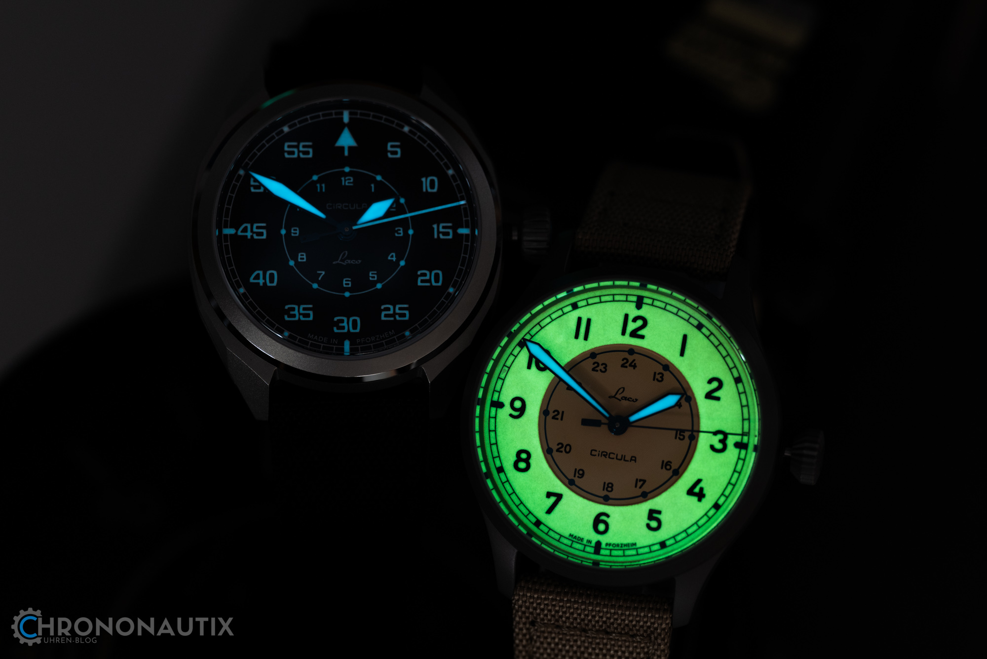 Circula x Laco Fliegeruhren Jubiläum 1190311