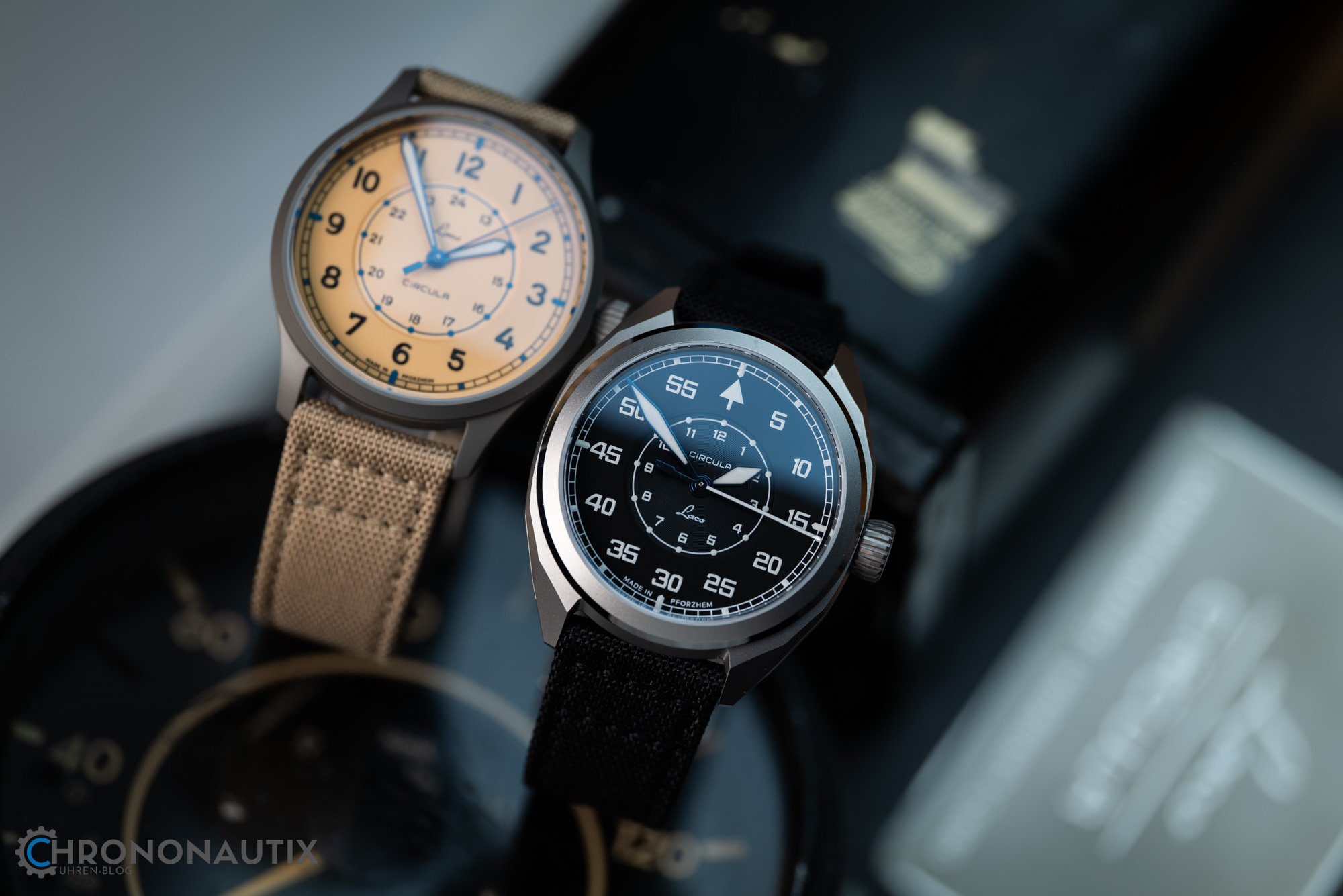 Circula x Laco Fliegeruhren Jubiläum 1190313