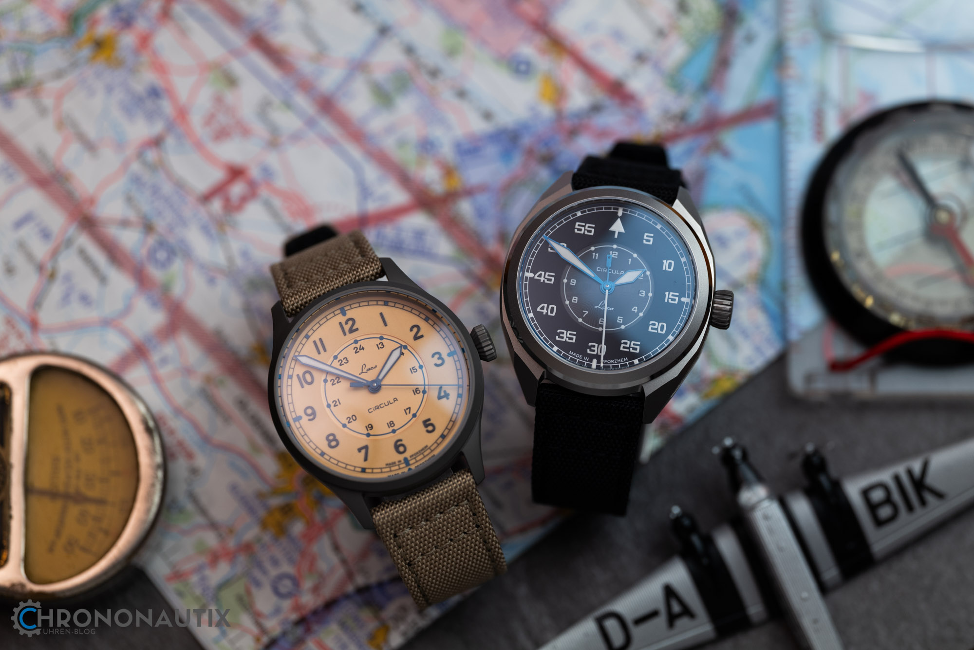 Circula x Laco Fliegeruhren Jubiläum 1190316