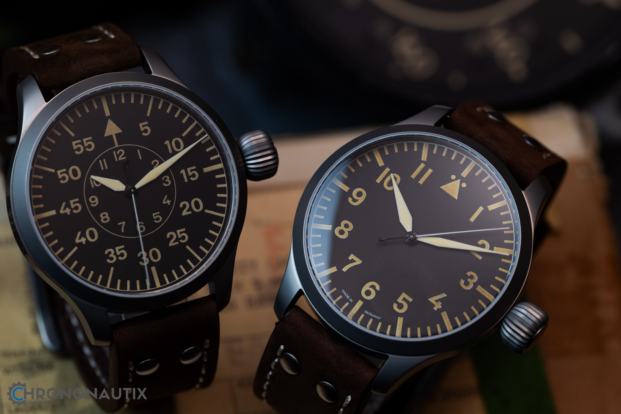 ARISTO Beobachtungsuhr 47 unbranded Automatic Pilot XXL Replica EXT 1190812