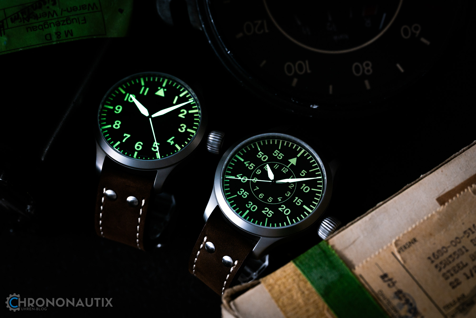 ARISTO Beobachtungsuhr 47 unbranded Automatic Pilot XXL Replica EXT 1190817