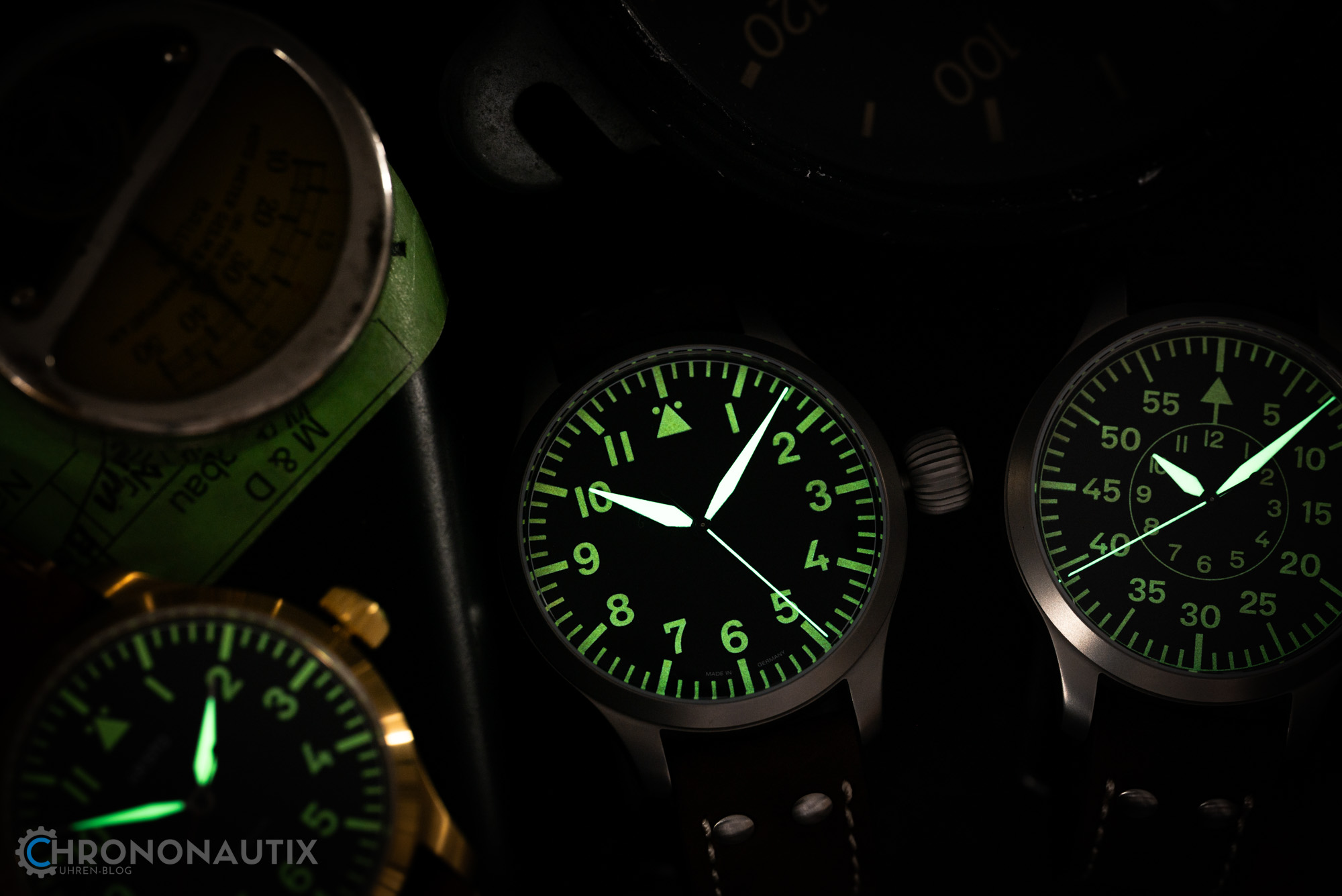 ARISTO Beobachtungsuhr 47 unbranded Automatic Pilot XXL Replica EXT 1190818