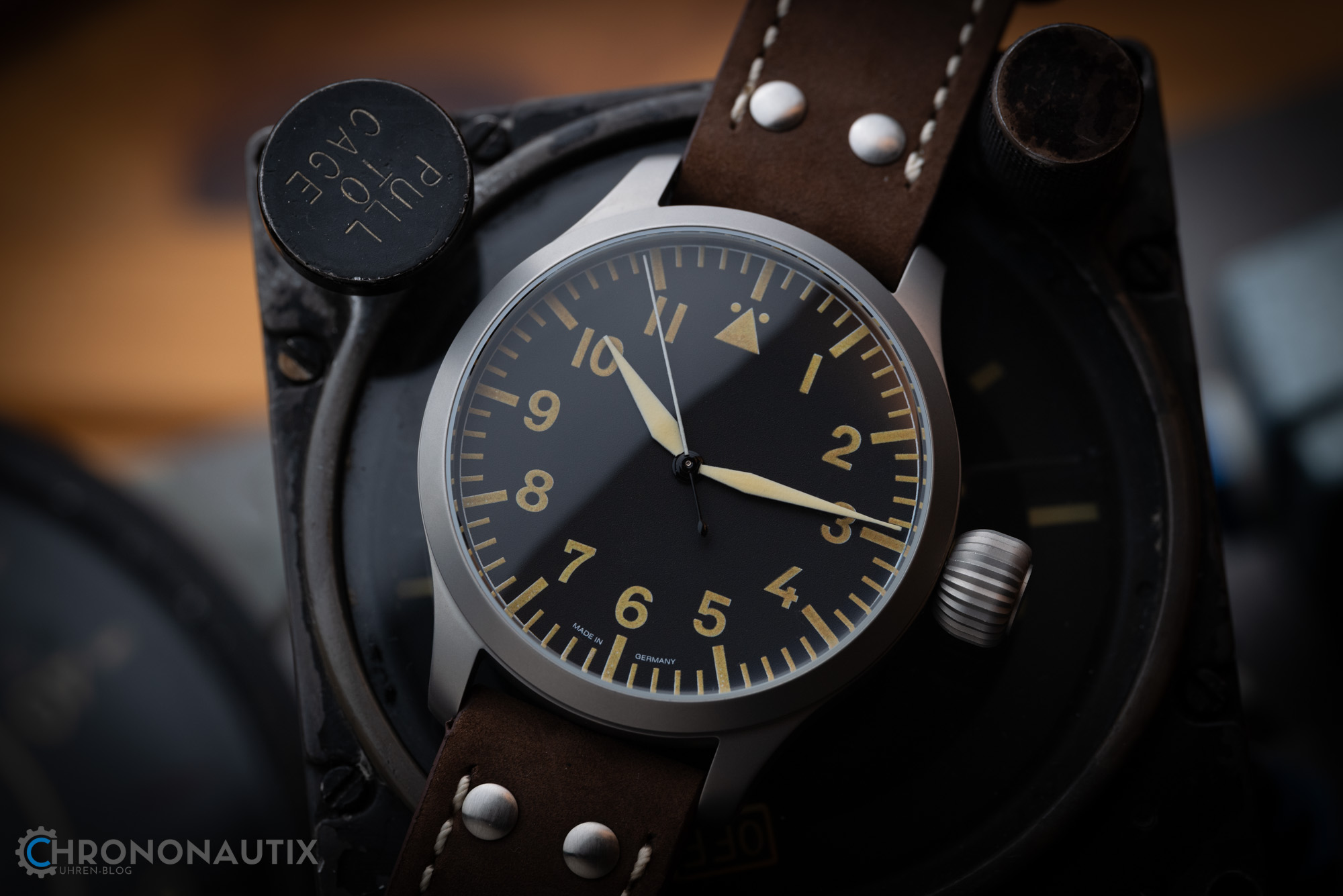 ARISTO Beobachtungsuhr 47 unbranded Automatic Pilot XXL Replica EXT 1190826