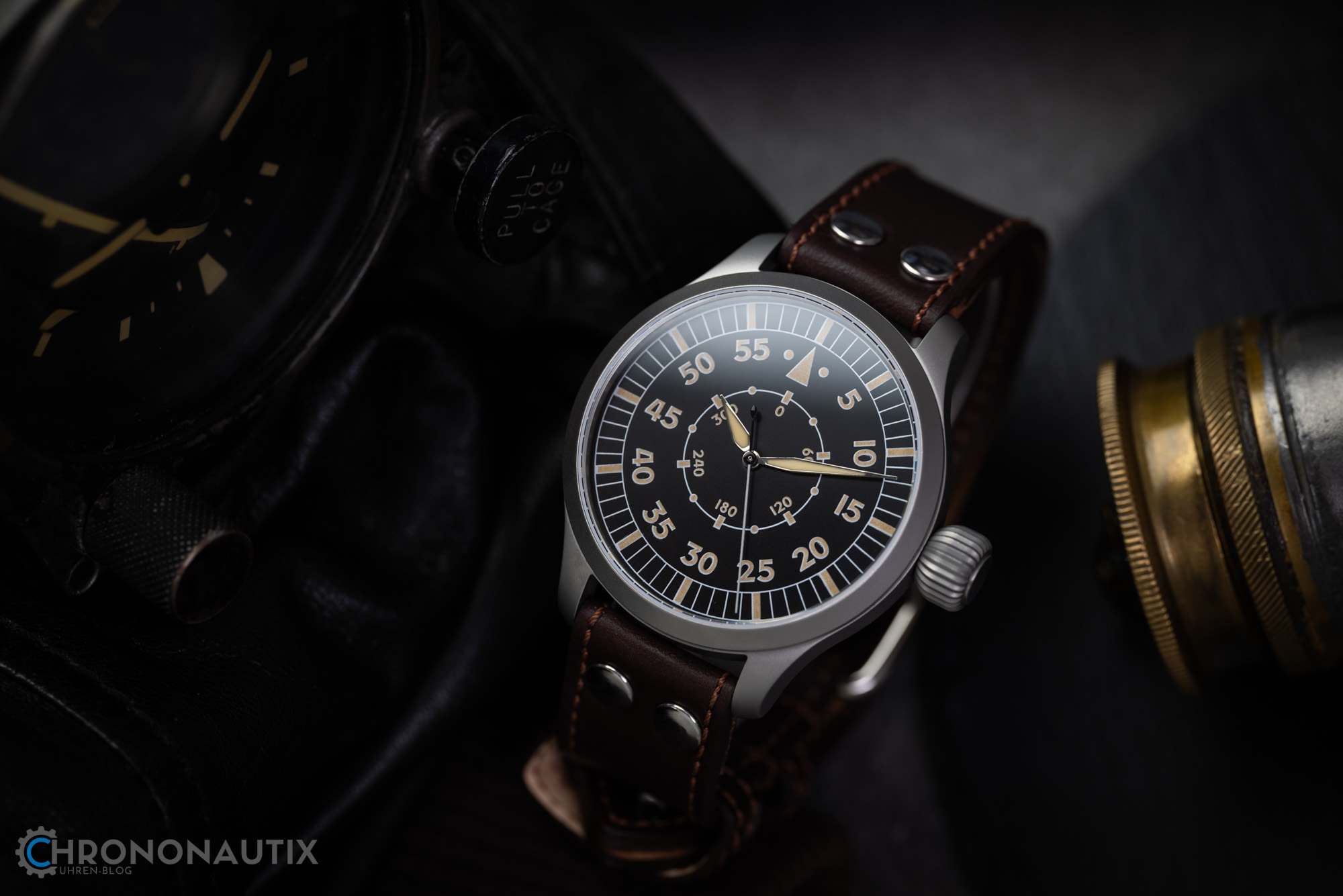 Aristo C Muster Beobachtungsuhr Gradmaßuhr Glashütte 1200452