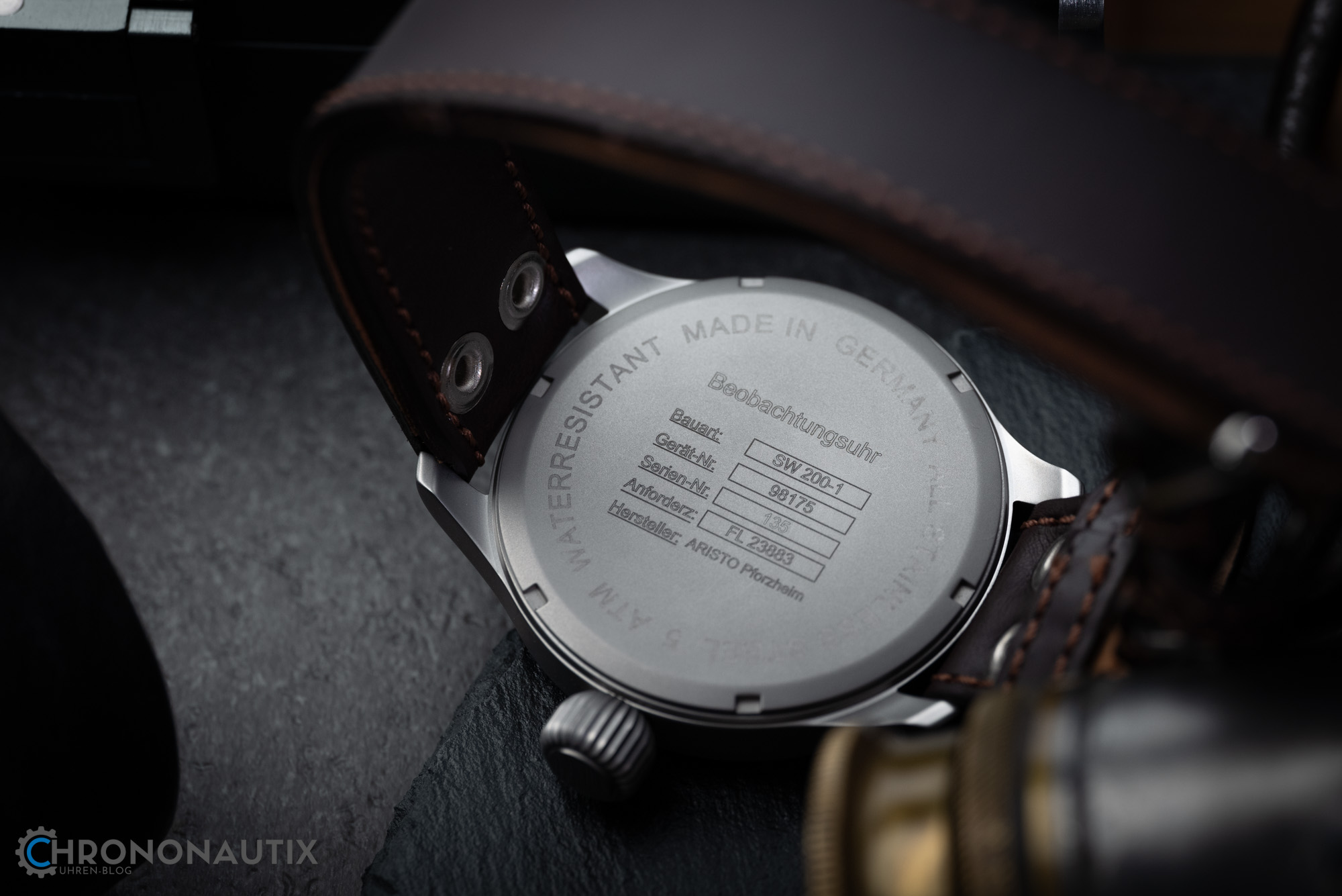 Aristo C Muster Beobachtungsuhr Gradmaßuhr Glashütte 1200463