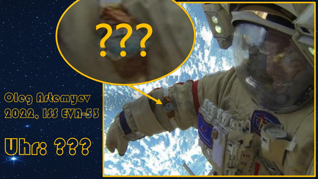 Uhren im Weltraum Außenbordeinsätze EVA ISS NASA (1)