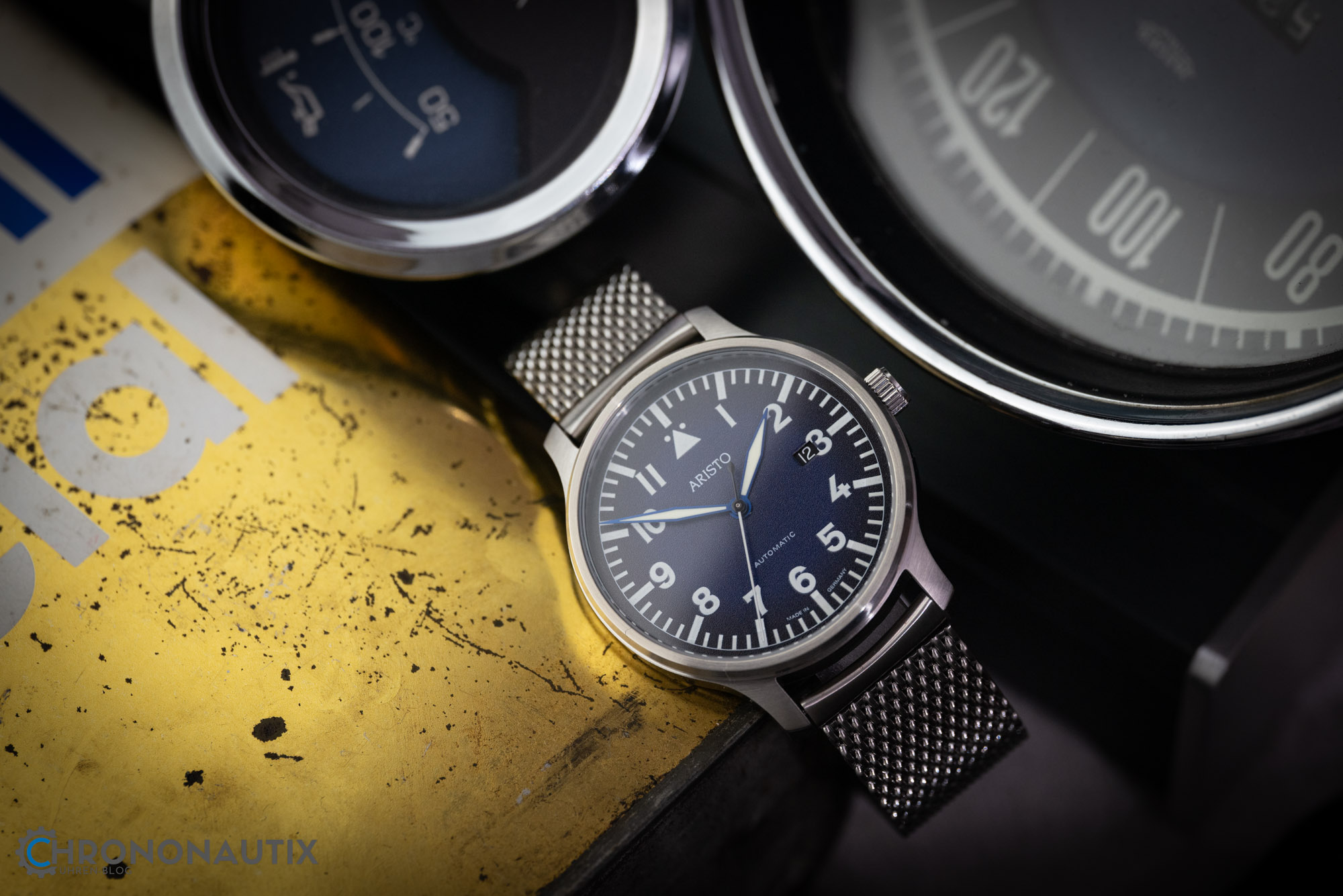 ARISTO Blaue 42 Beo Dégradé 7H175 M Automatic Test 1210240