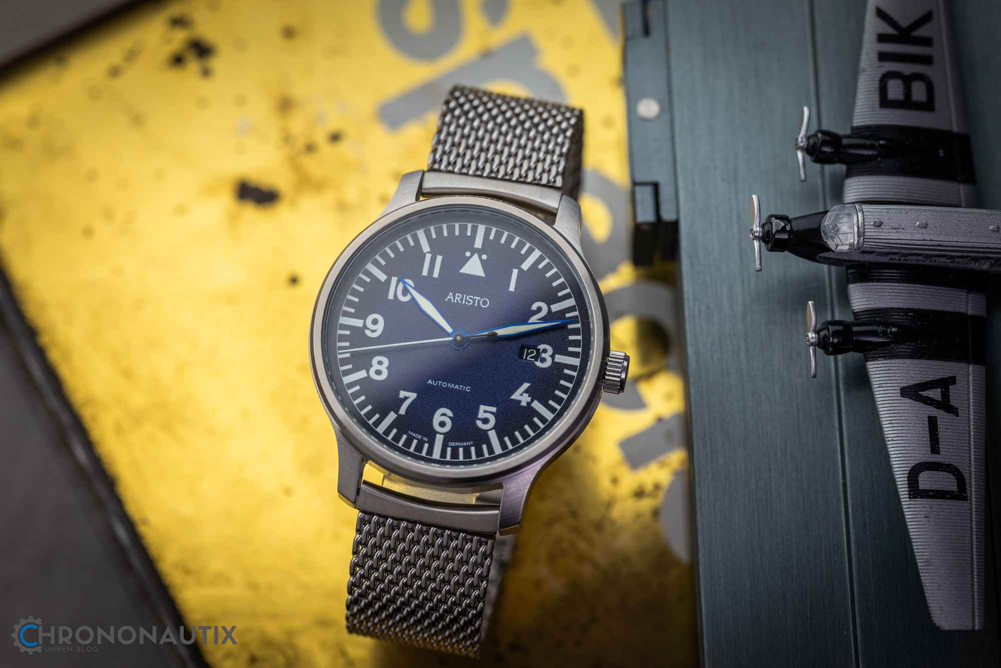 ARISTO Blaue 42 Beo Dégradé 7H175 M Automatic Test 1210263