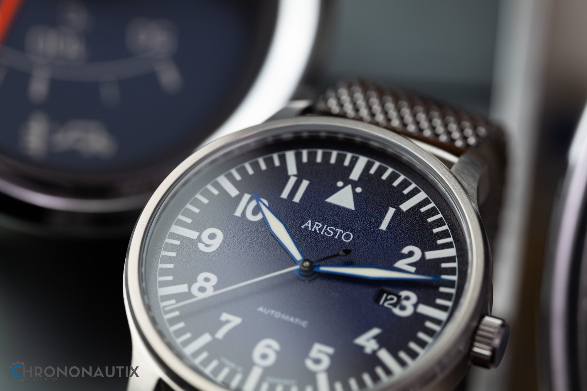 ARISTO Blaue 42 Beo Dégradé 7H175 M Automatic Test 1210273