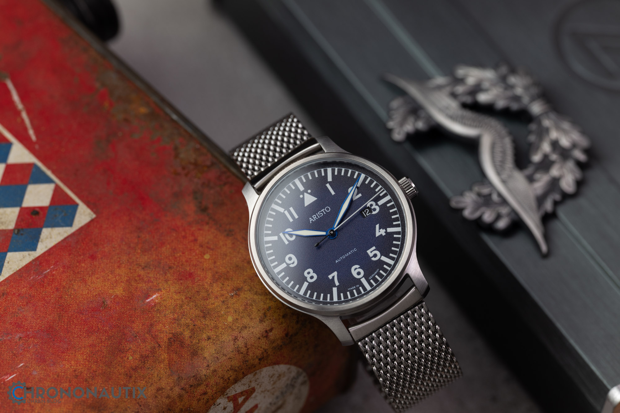 ARISTO Blaue 42 Beo Dégradé 7H175 M Automatic Test 1210276