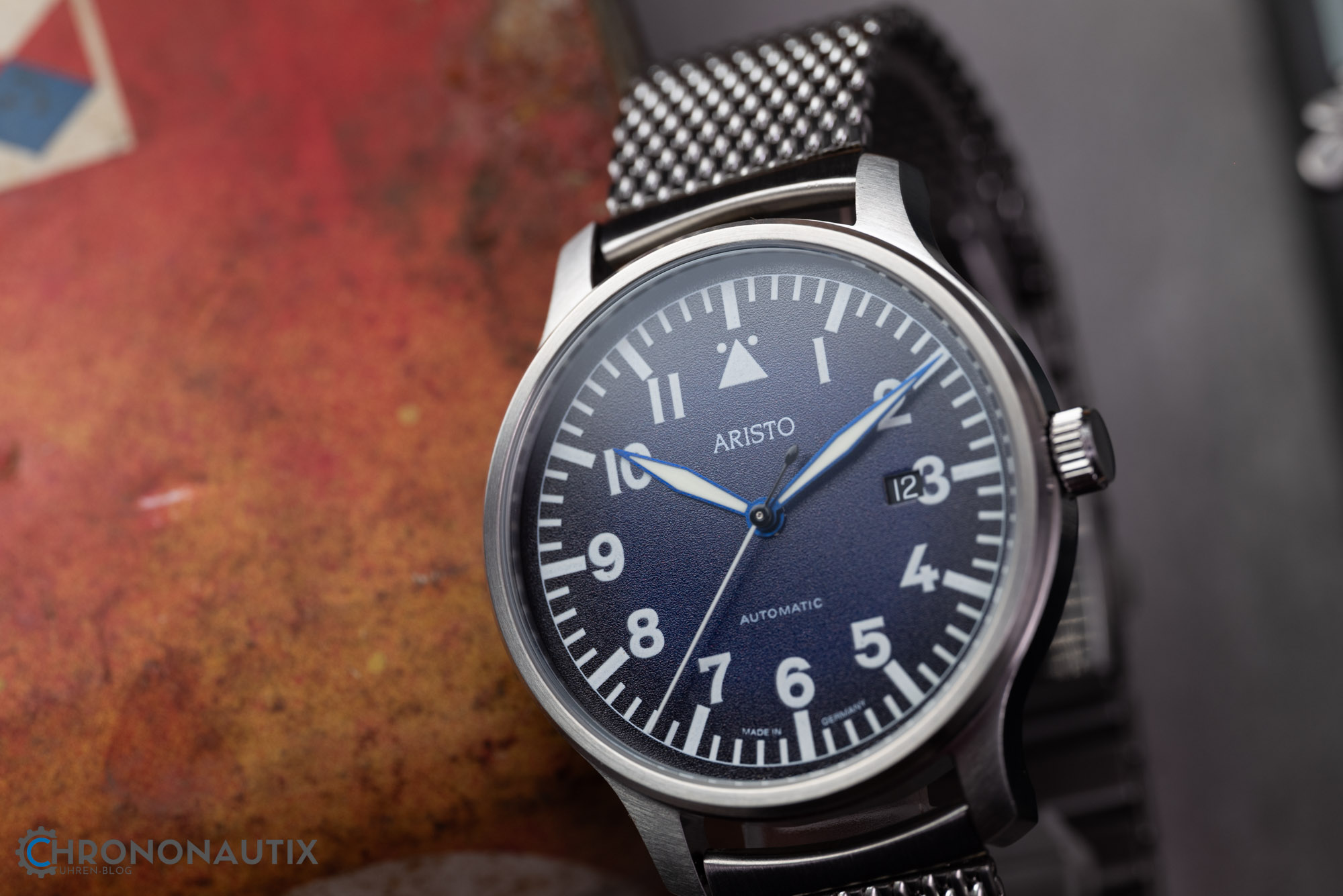 ARISTO Blaue 42 Beo Dégradé 7H175 M Automatic Test 1210277