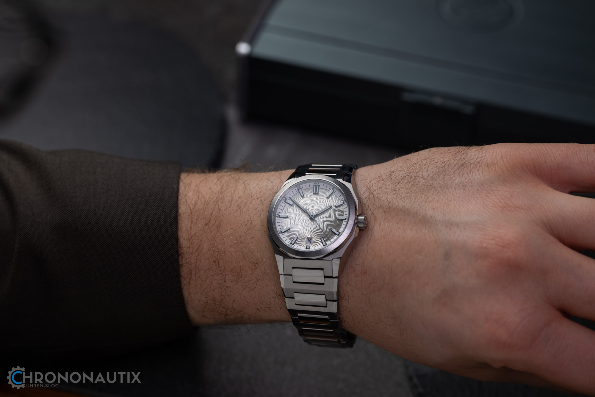 Circula Facet Guilloche Benzinger Zifferblatt 1200438