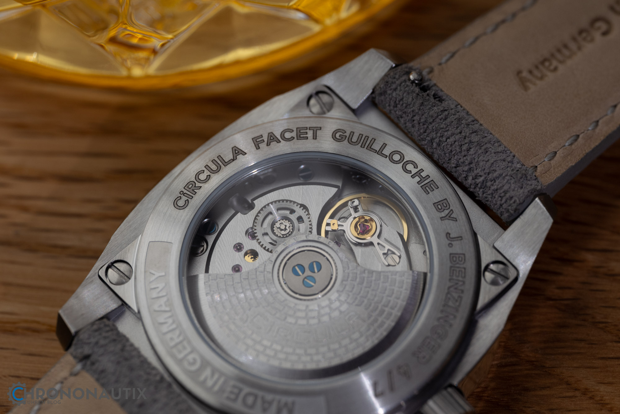 Circula Facet Jochen Benzinger Guilloche Uhr 1200345