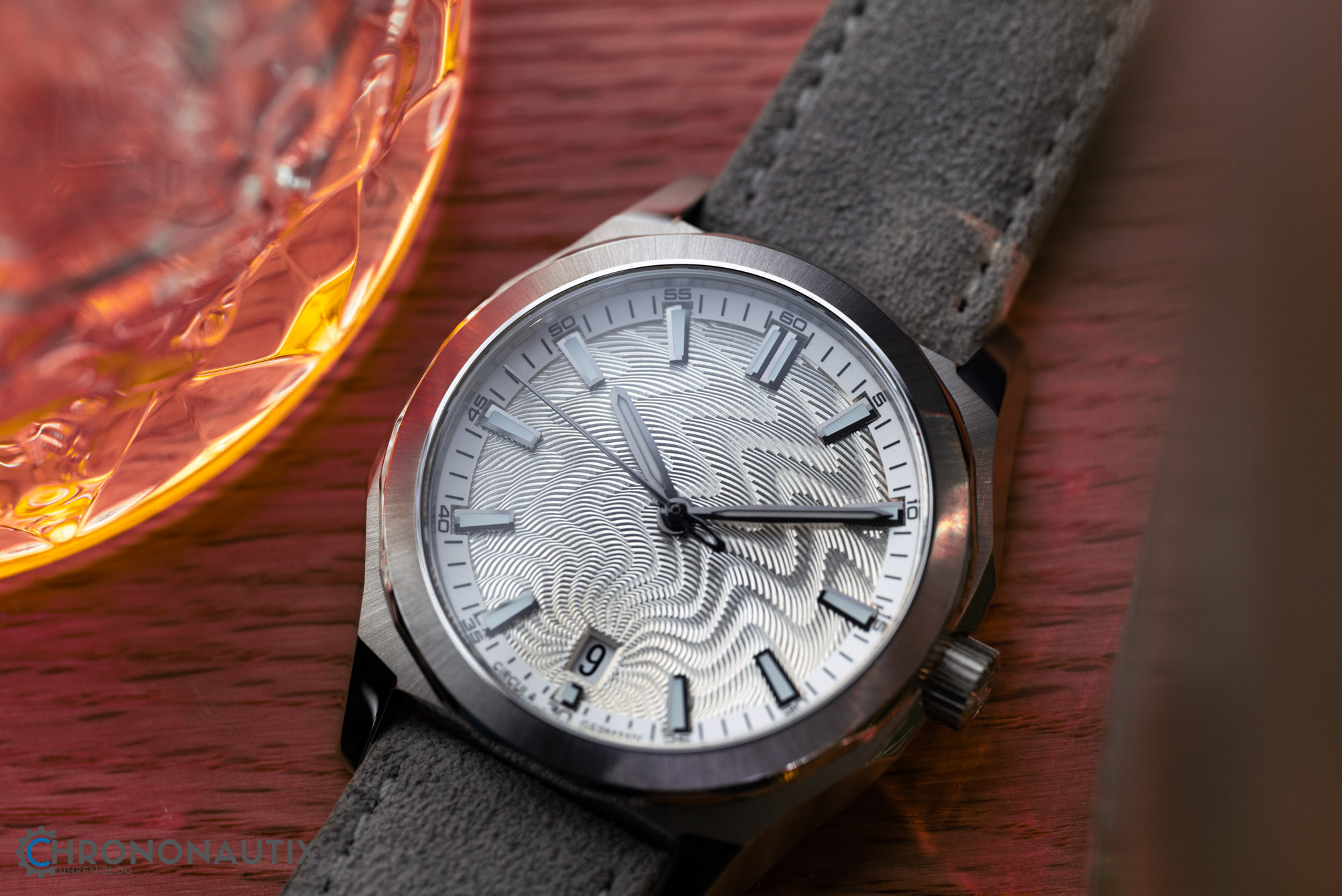 Circula Facet Jochen Benzinger Guilloche Uhr 1200354