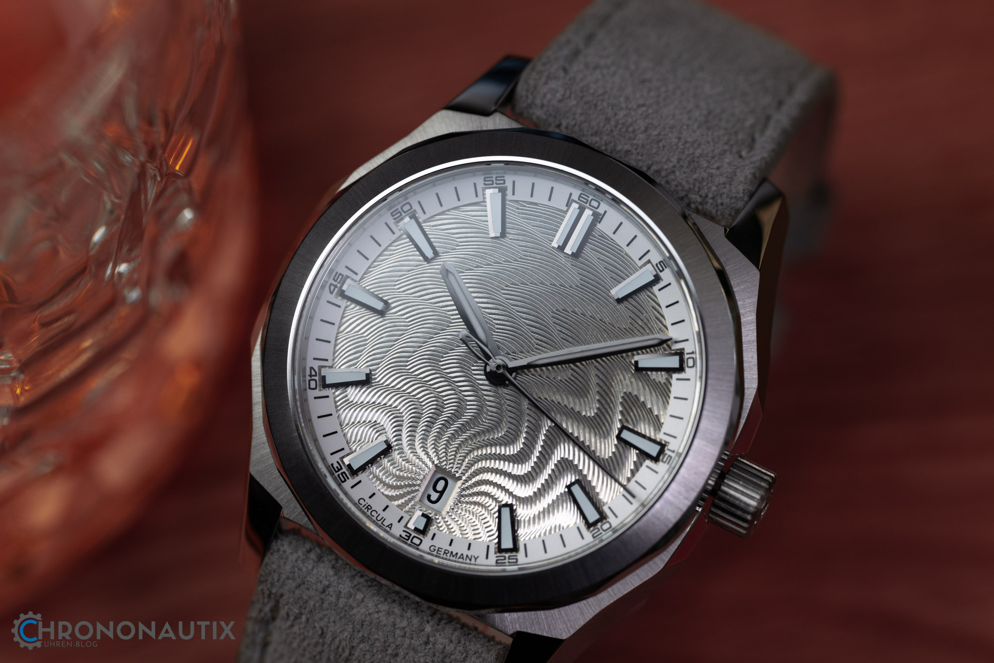 Circula Facet Jochen Benzinger Guilloche Uhr 1200367