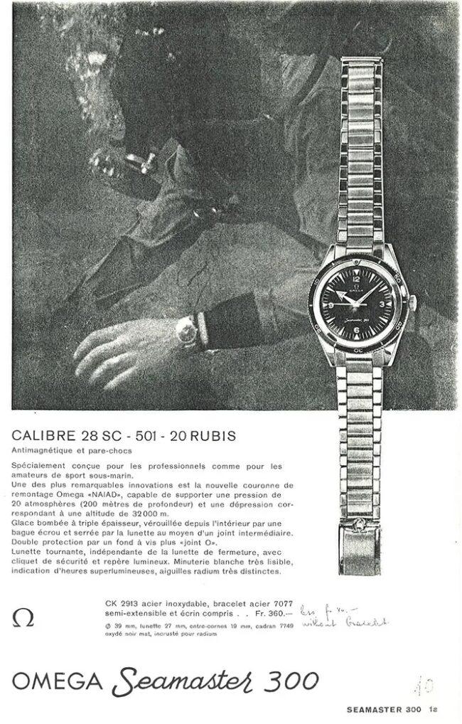Erste Omega Seamaster 300 (2)
