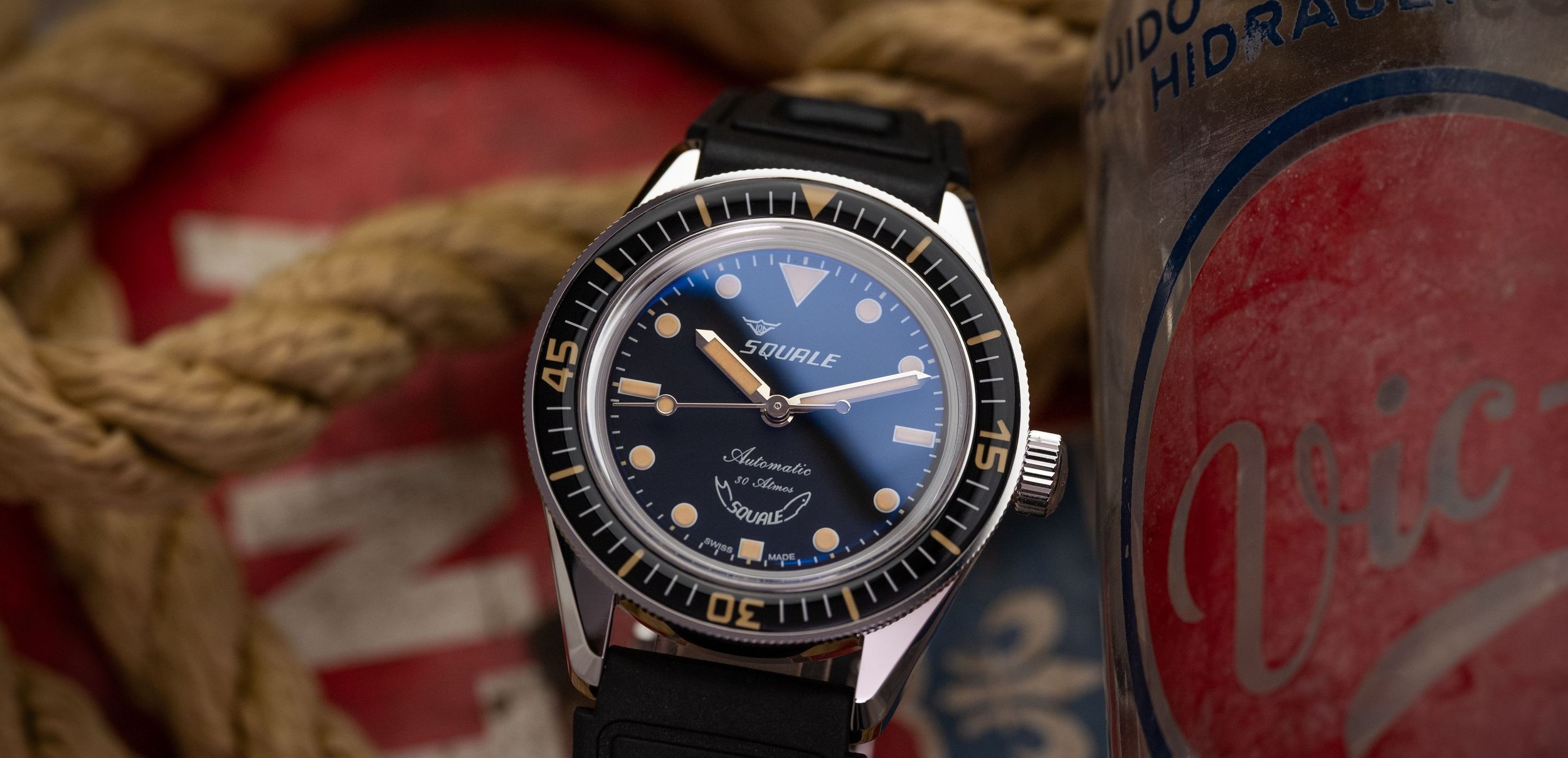Mehr über den Artikel erfahren Vintage-Vibes statt „Größenwahn“: Squale SUB-37 Legend im Test