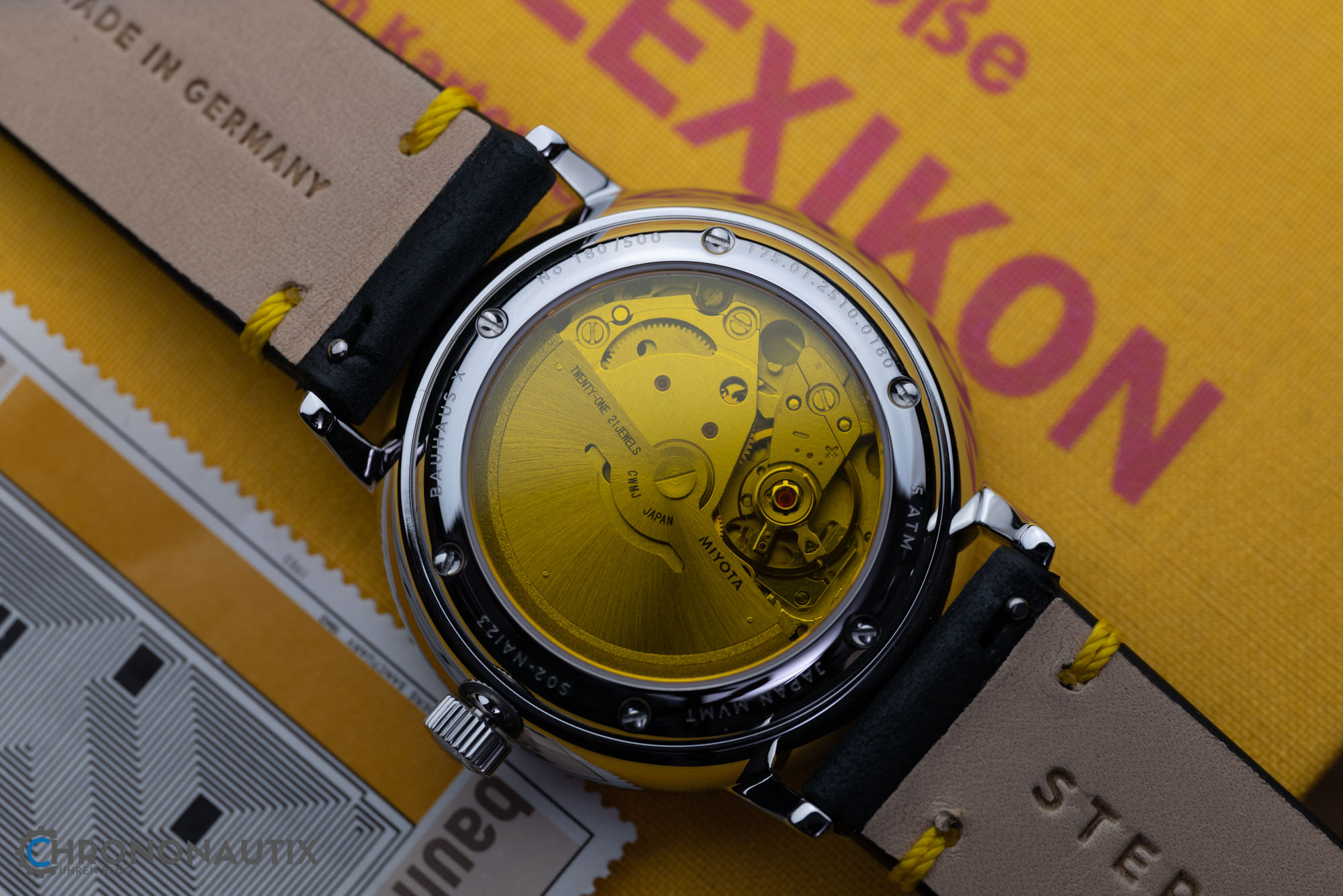 Sternglas Naos Edition Bauhaus X Test 1210505