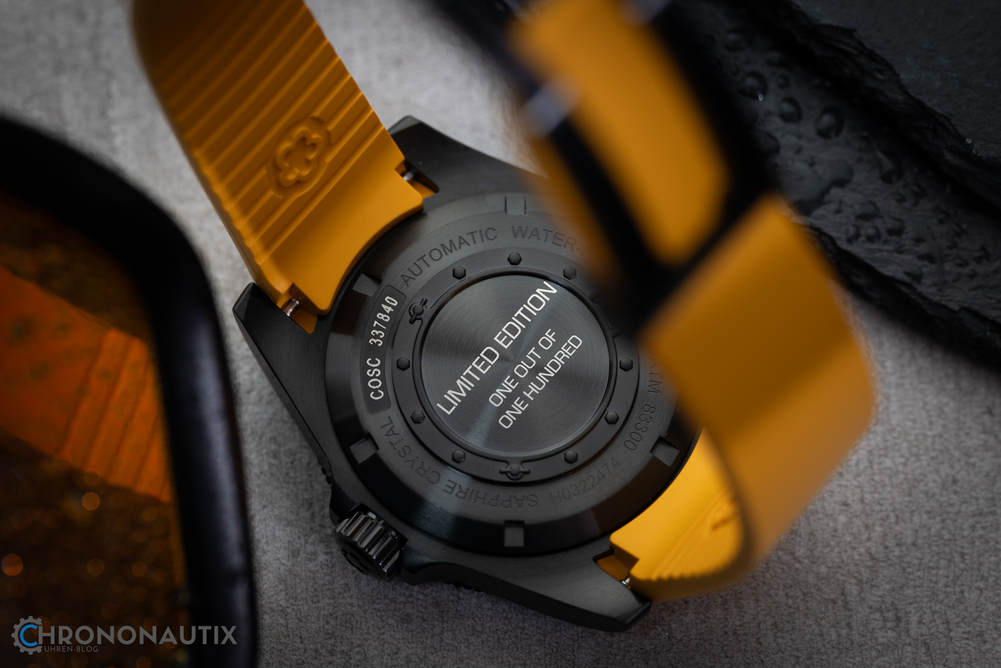 Titoni Seascoper 300 DLC Orange Test 1210411