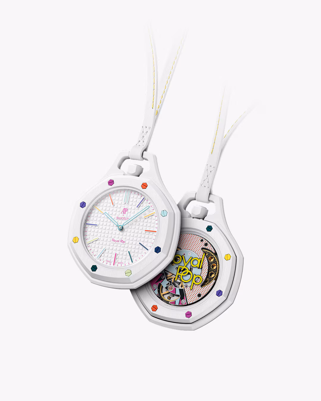 AP Swatch Audemars Royal Pop Huit Blanc
