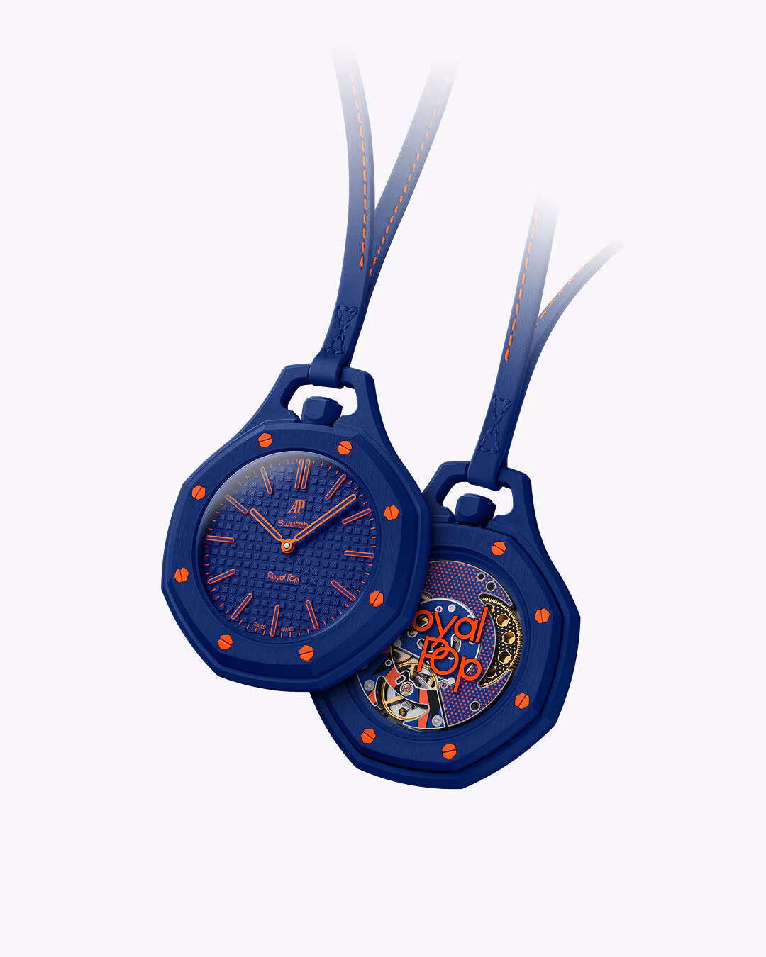 AP Swatch Audemars Royal Pop Orenji Hachi