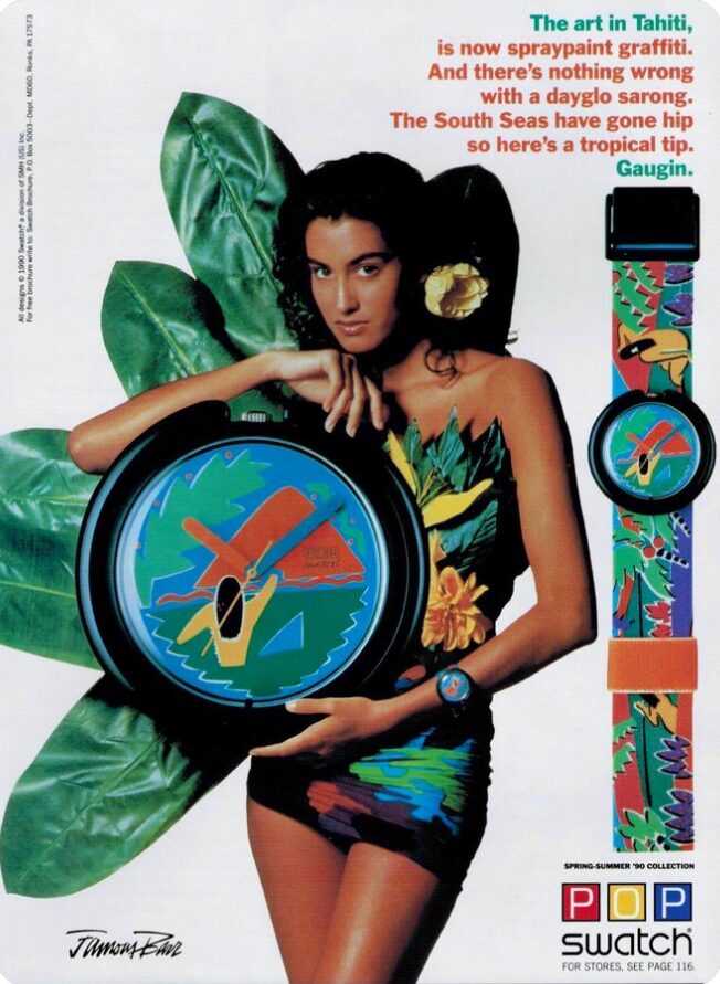 Swatch Pop Vintage Ad