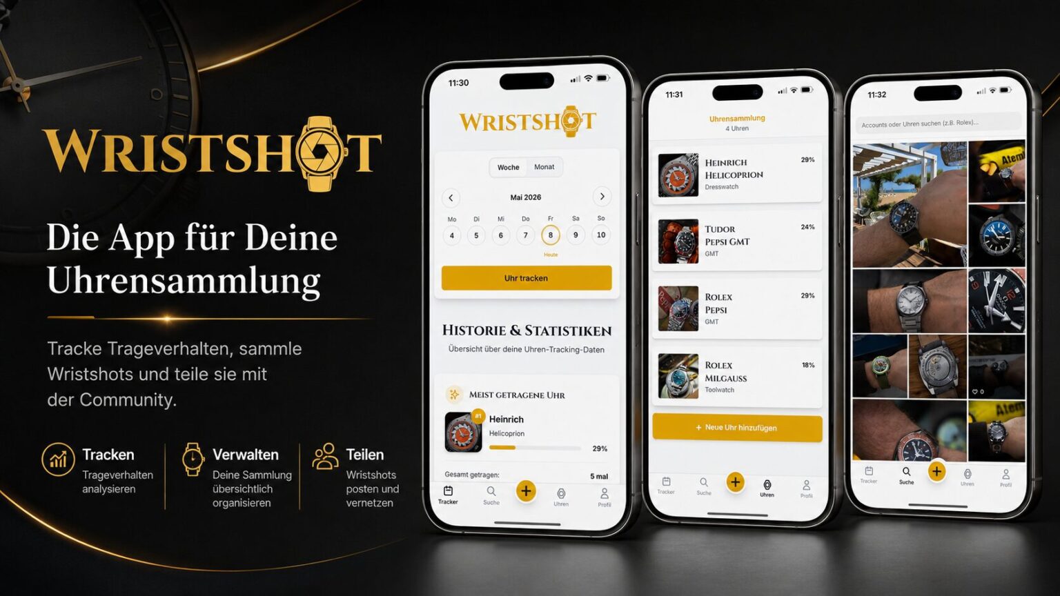 1. WristShot App